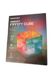 Merkury Innovations Iridescent Infinity Cube Led Night Light 5.5" Multicolor. Fixed Price $24.00.