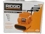 Ridgid 1625 Cfm 3-SPEED Portable Blower Fan Air Mover With Collapsible Handle. Fixed Price $167.97.