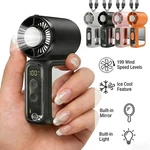 W&o 5-SPEED Mini Portable Handheld Turbo Fan Usb Rechargeable Cooling F711. Fixed Price $19.99.