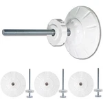 Flauzmann Baby Gate Extender Kit - 4 Pack M8 Bolts With Cups, White. Fixed Price $24.78.