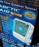 Arctic Air 4-SPEED Settings Portable Evaporative Outdoor Cooler 22065. Fixed Price $55.00.