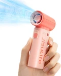 Portable Handheld Fan LIFE9, Turbo Power High Speed Air 18H Max. Fixed Price $33.79.