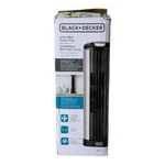 Black + Decker 14" Mini Tower Fan BFT114. Fixed Price $18.00.