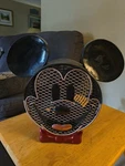Disney Mickey Mouse Electric Figurine Fan By Deco Breeze - Model DBF2330. Fixed Price $50.00.