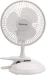 New HCF0611A Holmes 6" 2 Speed Convertible Desk Table Clip Fan, White. Fixed Price $18.87.