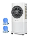 Grelife 3-IN-1 Portable Evaporative Air Cooler, Fan, & Humidifier. Fixed Price $75.99.