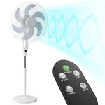 Mollie Oscillating Pedestal Fan With Remote Control 12H Timer Portable Adjust.... Fixed Price $72.03.