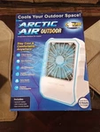 Arctic Air Outdoor Evaporative Cooler Ultra-quiet 4 Fan Speed 6 Hour Charge. Fixed Price $50.00.