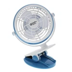Comfort Zone Dual Base Combo Clip Desk Fan, Usb Battery 4", Blue. Fixed Price $17.18.