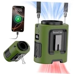 Socool Portable Waist Fan Clip On Wearable Belt 5000MAH Rechargeable K100 Green. Fixed Price $37.39.