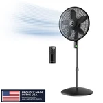 Lasko Whisperforce 18 12-SPEED Oscillating Pedestal Fan W/ Remote.... Fixed Price $86.50.