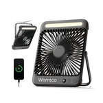 Warmco 20000MAH 8-INCH Portable Camping Desk Fan, 15-48H Working H... Fast Ship. Fixed Price $62.24.