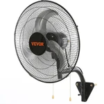 Vevor Industrial Wall Mount Fan Oscillating Metal 17.5'' 3 Speed Ventilation. Fixed Price $63.68.