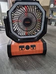 Ogery 20000MAH Rechargeable Camping Fan With Led Lantern. Fixed Price $30.00.