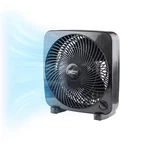 9 In. Black Box Fan With 3-SPEED Front Control Free Shipping New. Fixed Price $27.55.