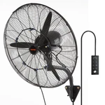 Wall-mount Misting Fan, 24 Inch, 3-SPEED High Velocity Max. 7000 Cfm, Waterproo. Fixed Price $145.67.