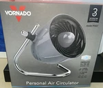 Vornado Pivot 4'' Personal Air Circulator Fan - Storm Gray. Fixed Price $29.95.
