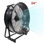 110V 24" 360 Rotation Drum Fan Blades Air Circulation Industrial. Fixed Price $336.00.