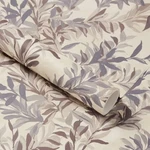 Blue Purple Leaf Botanical Peel & Stick Vinyl Wallpaper 27.5 Sq Ft Made Usa. Fixed Price $59.99.