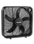 Pelonis 20 Inch Box 3 Speeds, Window Fans, Floor Tabletop, 25FT/S, 2.... Fixed Price $74.85.