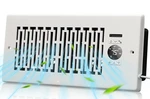 Motctqvd 4"X10" Register Booster Fan W/ Remote, 10-SPEED Smart Missing. Fixed Price $34.11.