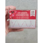 Greenbrier International 10 Pink Led String Lights 3.9FT Battery Operated Indoor. Fixed Price $9.98.