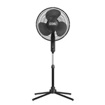 Ez-chill 16" Oscillating Pedestal Fan, 3-SPEED, Adjustable Height, Tilt, Black. Fixed Price $51.06.