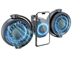 Xuenair 4000MAH Rechargeable Car Fan For Backseat Kids Baby Rear Facing Integ.... Fixed Price $41.45.