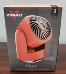Vornado Flippi Fan Melon/orange Two Speed V6 Personal Air Circulator. Fixed Price $28.99.