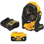 Dewalt 20V Jobsite Fan Kit With 5AH Battery Charger (DCE512P1) New In Box. Fixed Price $167.99.