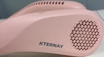Kternay Bladeless Neck Fan Rechargeable Pink Matte Plastic Indoor. Fixed Price $8.00.