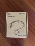 Penkou M5 Pure Black Bladeless Neck Fan Usb-c Rechargeable, Hands-free Cooling. Fixed Price $16.50.