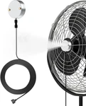 Dr.prepare Fan Mister For Outside, Magnetic 16.4FT Water Hose, Black. Fixed Price $28.88.