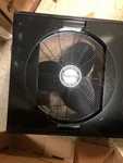 Air King 9166 Black 20" Window Fan 1/6 Hp 3-SPEEDS With Storm Guards. Fixed Price $289.00.