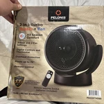Pelonis 2-IN-1 Turbo Heater + Fan, 1500W, Remote Control. Fixed Price $96.99.