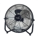 Vie Air 20" Industrial Metal Floor Fan, 3 Speed, Adjustable Tilt, Quiet, Black. Fixed Price $51.90.