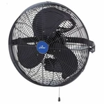 New Iliving 18 In. 3 Speed Wall Mount Outdoor Waterproof Fan. Fixed Price $135.10.