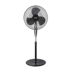 Optimus 18 In. Oscillating Stand Fan Black. Fixed Price $99.87.