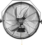 High Velocity 18" Wall Mounted Fan, 4200 Cfm, Speeds, 360 Tilt. Fixed Price $109.99.
