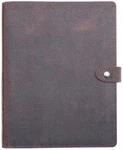 Fan&ran Leather Mini 3 Ring Binder For 5.5"X8.5" Paper, 1" Junior, Brown. Fixed Price $58.35.