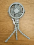 Deal Worthy Tripod Fan Flexible Rechargeable Portable Stroller Clip-on. Fixed Price $14.99.