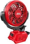 12V/20V Brushless In. Clamp Fan, Tool Only- FN0400D-00, One Size, Red. Fixed Price $37.99.