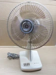 Vintage Mcm Sanyo 12" Electric Table Fan EF-12SP2 -OSCILLATING-3-SPEED Tested. Fixed Price $72.99.
