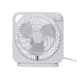 Mainstays 9-INCH Box Indoor Comfort Personal Ac Electric Fan, 3 Speeds White. Fixed Price $19.39.