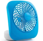Treva 5 Inch Battery Powered Fan Portable Desk 2 Cooling Speeds With Compact. Fixed Price $21.56.