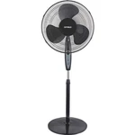 Optimus F1672BK 16IN Oscillating Stand Fan 3 Speed Remote Black. Fixed Price $65.36.