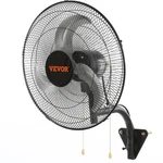 Vevor 18" Oscillating Wall Mount Fan, 3-SPEED, High Velocity, 4000 Cfm. Fixed Price $109.01.