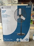 Utilitech 30-INCH High Velocity Oscillating Pedestal Fan Indoor/outdoor Black. Fixed Price $180.00.