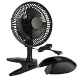 Rampro Portable Desk And Clip On Fan, 6 Inch Fans Small Quiet Plug. Fixed Price $20.00.