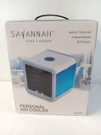Savannah Home & Garden Personal Air Cooler New In Box. Fixed Price $19.96.
